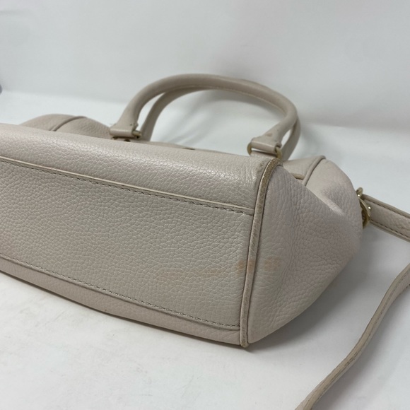 Kate Spade Grant Park Alida Shoulder Tote Wkru2640 In Moussfrost Taupe - Picture 13 of 16